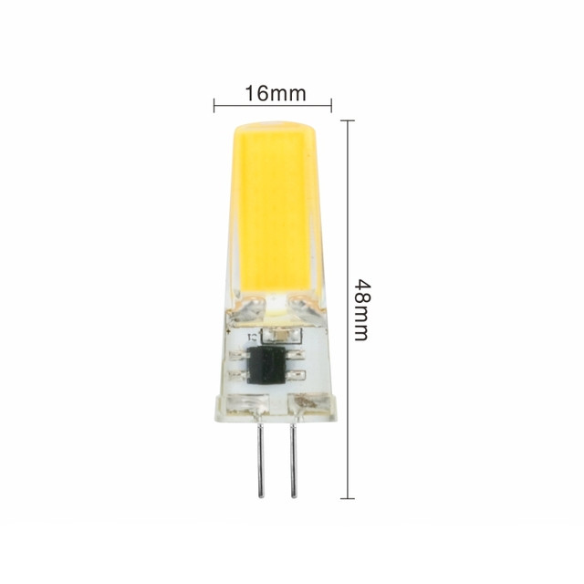 10X bombilla LED G4 AC/DC 12V 220V lámpara regulable 9W 6W G4 COB reemplazo de luz 60W 30W lámpara halógena lámpara de alto brillo para el hogar