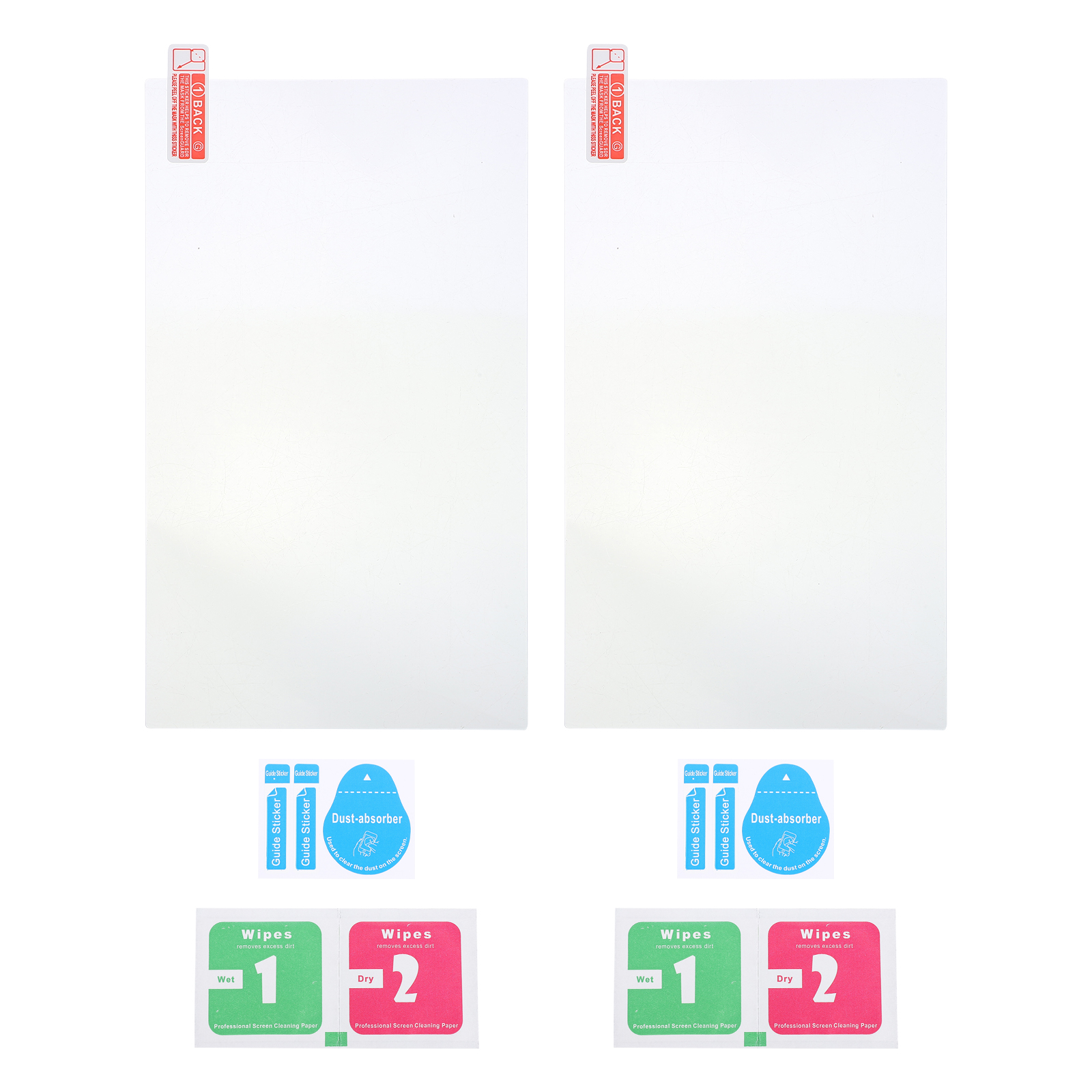 2Pcs Console Screen Protector Compatibel Voor Schakelaar Oled Gehard Glas Film