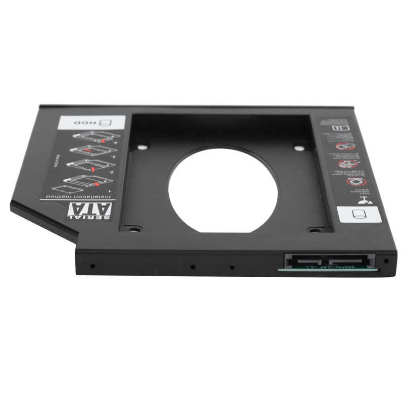 Universal 7-9.5mm Notebook Optical Drive SSD/HDD Hard Drive Carrier MSATA/NGFF