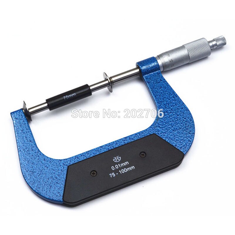 75-100mm Disk Type Micrometer Disk Micrometer