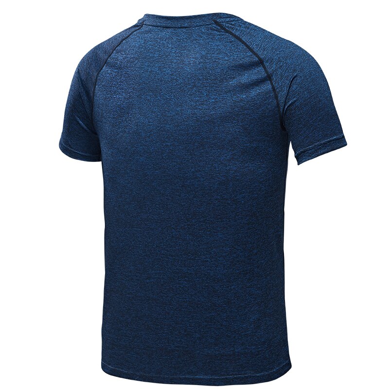 L-4XL Mens Running T-shirts Quick Dry Men Sport T Shirts Workout Gym Training Shirt Fitness Tops Running Sport Tees