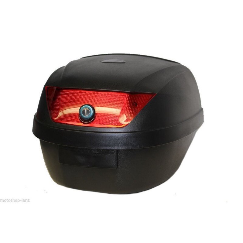 Universal Baúl De Moto Scooter Maleta 28 L Motocicleta Para 1 Casco, Porta Casco Mod-Ym-0807
