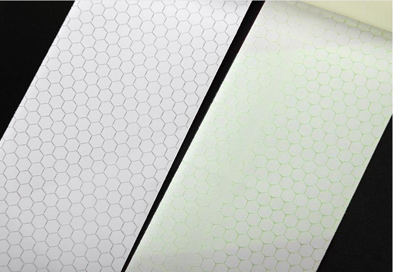 5cm*45m Twill Traffic Safety Reflective Warning Tape Road Sign Protective Self-adhesive Sticker