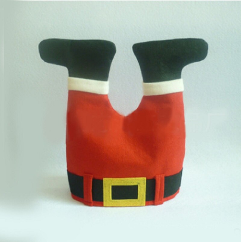 Novelty Christmas Hats Cap Festive Fancy Dress Office Party Xmas Hat Accessories Women Men Specialty Specialty Top Hat: Santa Legs