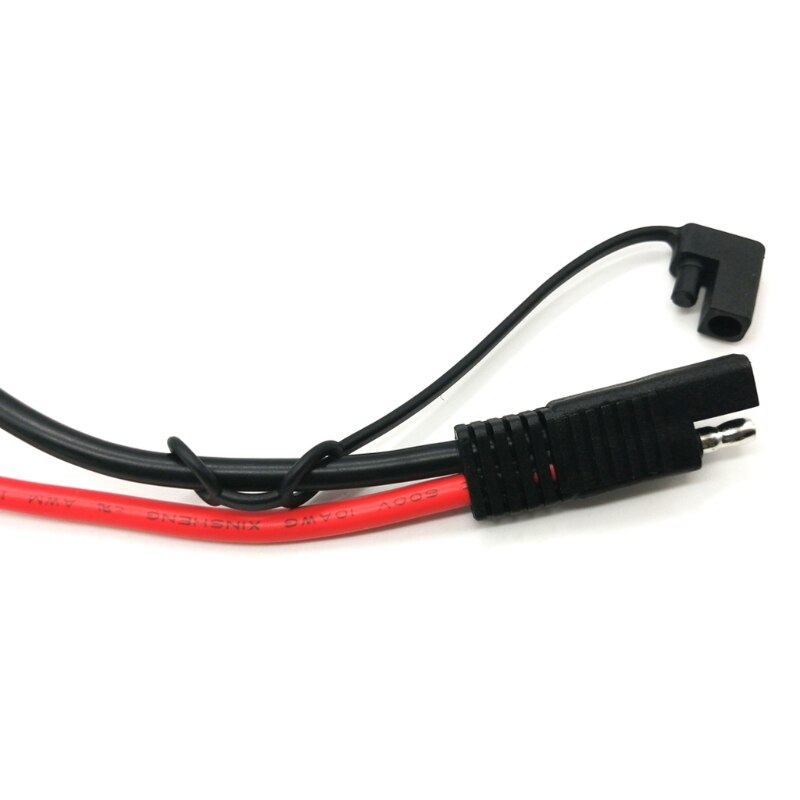 SAE to O Ring Terminal Harness, with 30A Protection Fuse, 2-Pin Quick Disconnect 28GC