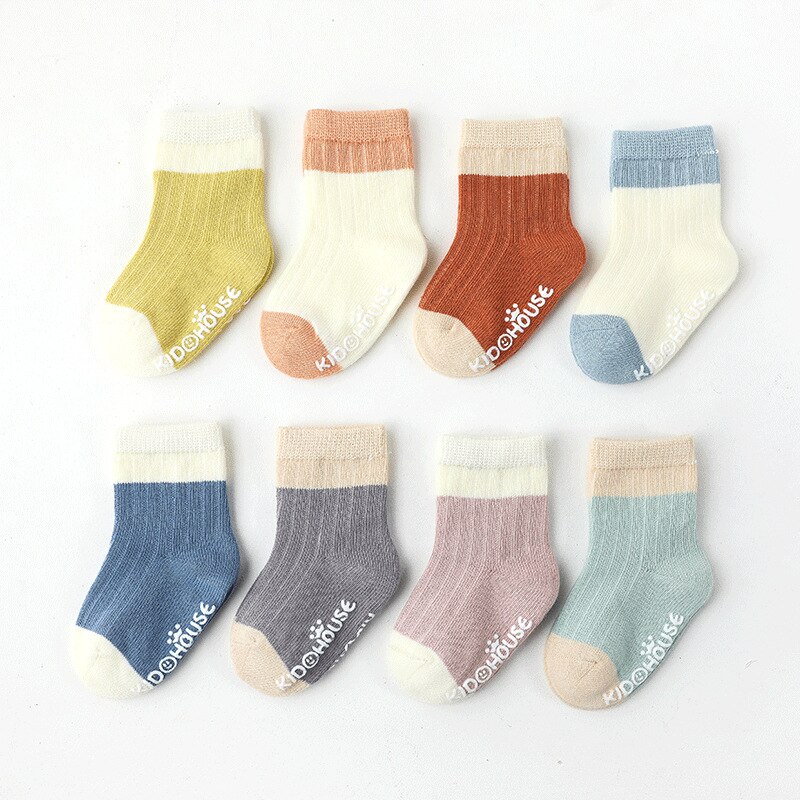 1Stck Baby Socken Anti Unterhose neugeboren Socken Baumwolle Sanft Kleinkind Mädchen Jungen Frühling Herbst umhauen Socken Pro Baby Kleinkinder 0-3Y