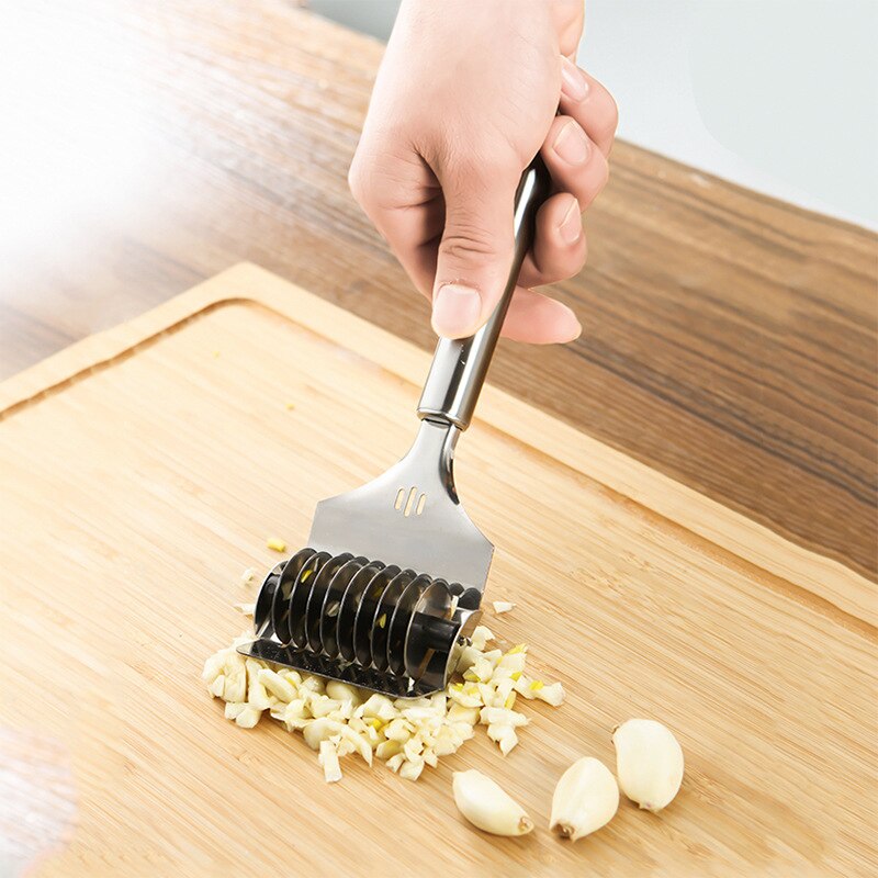 Máquina de prensado con Mango antideslizante, Cortador Manual de fideos, trituradora de rodillo para cortar masa, suministros de cocina de acero inoxidable