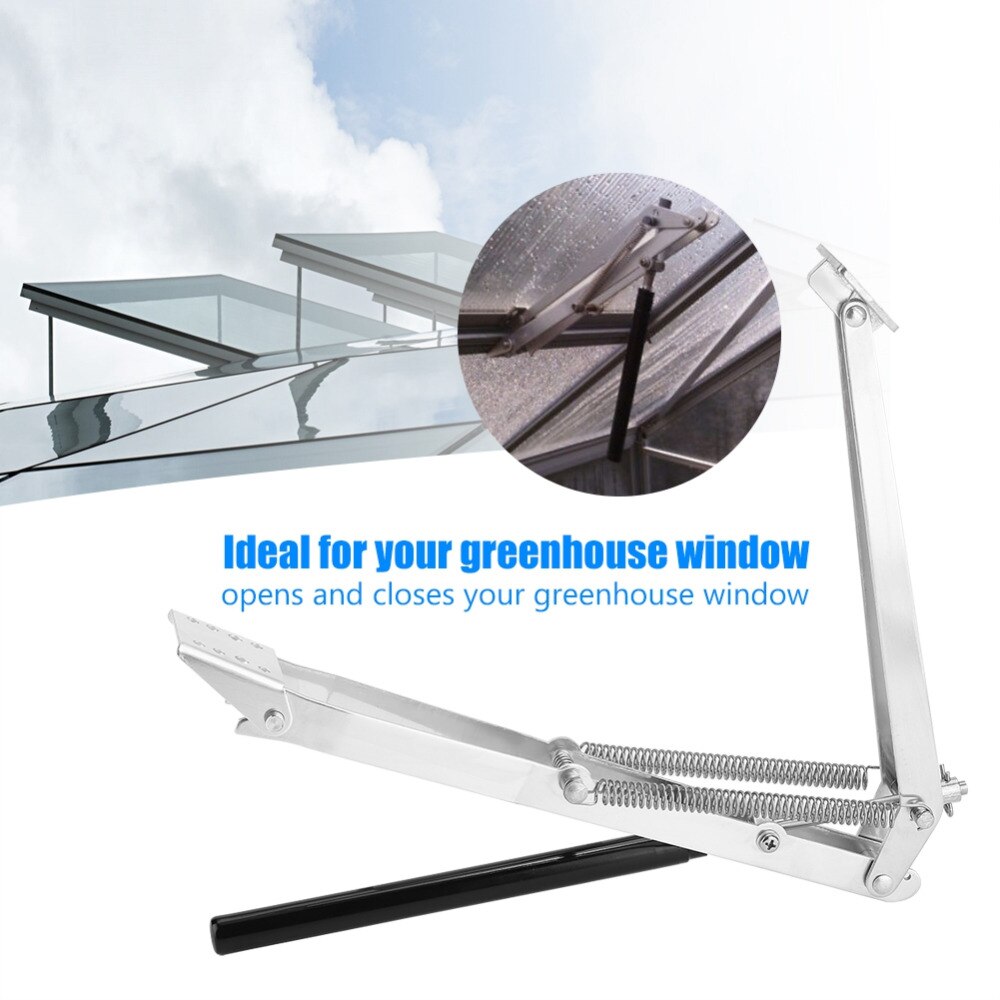 Automatic Window Opener Solar Heat Sensitive Automatic Thermo Greenhouse Vent Window Opener Maximum 45cm Open 30 Degree