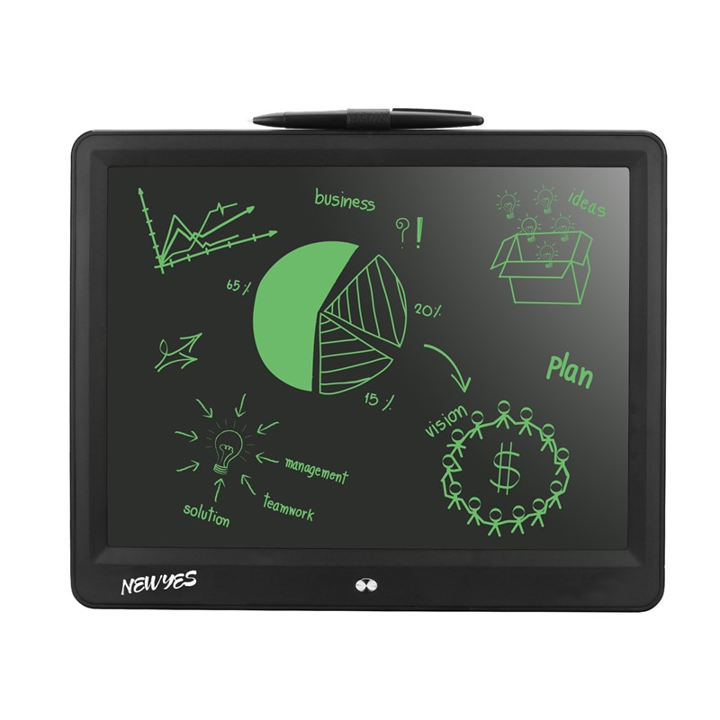 NEWYES 15 Inch LCD Writing Tablet Digital Notepad Electronic Doodle Board Handwriting Drawing Graphic Blackboard for Kids Adults: Default Title