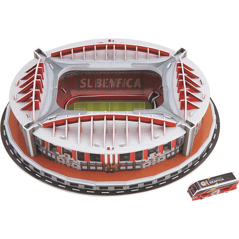 3D Stereo Puzzle Soccer stadium Russian football stadium children's puzzle DIY collage assembled toys: 128