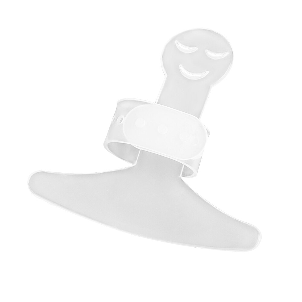 Protège-mains en plastique Smiley, outil de sécurité pour couper les légumes, protège-doigts en plastique