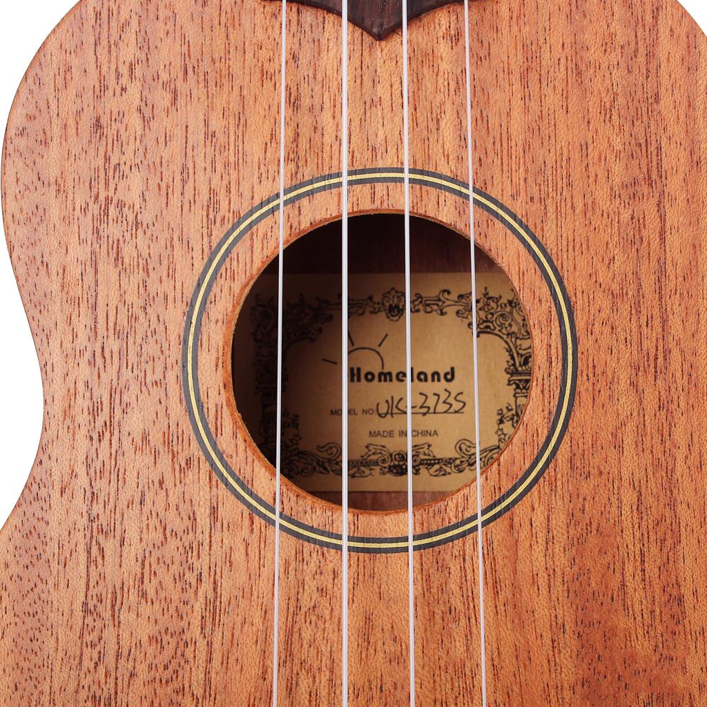 21 Inch Ukulele Mini Uke 15 Frets 4string Hawaiian Guitar Musical Instrument Brown