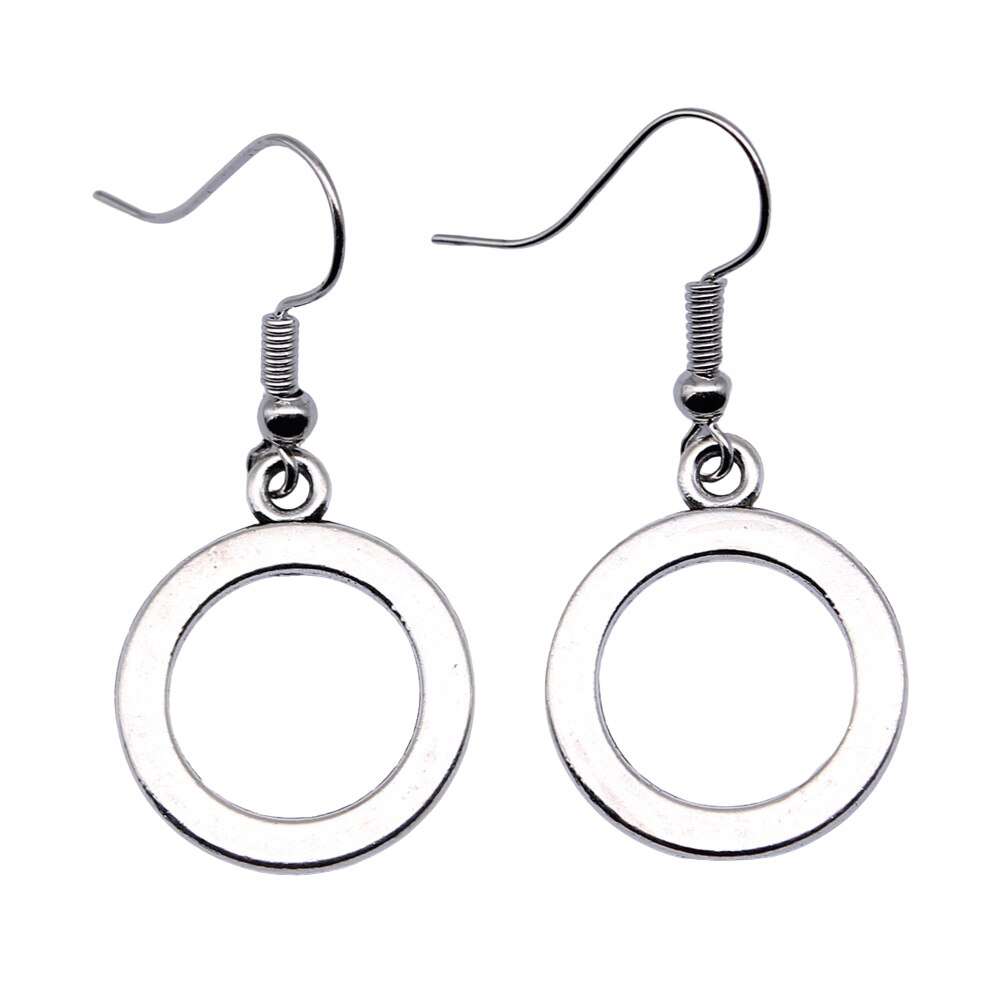 1 paio di moda fatti a mano Design semplice Charms rettangolari orecchini pendenti regalo gioielli per le donne prodotti Dropship: 22x18mm