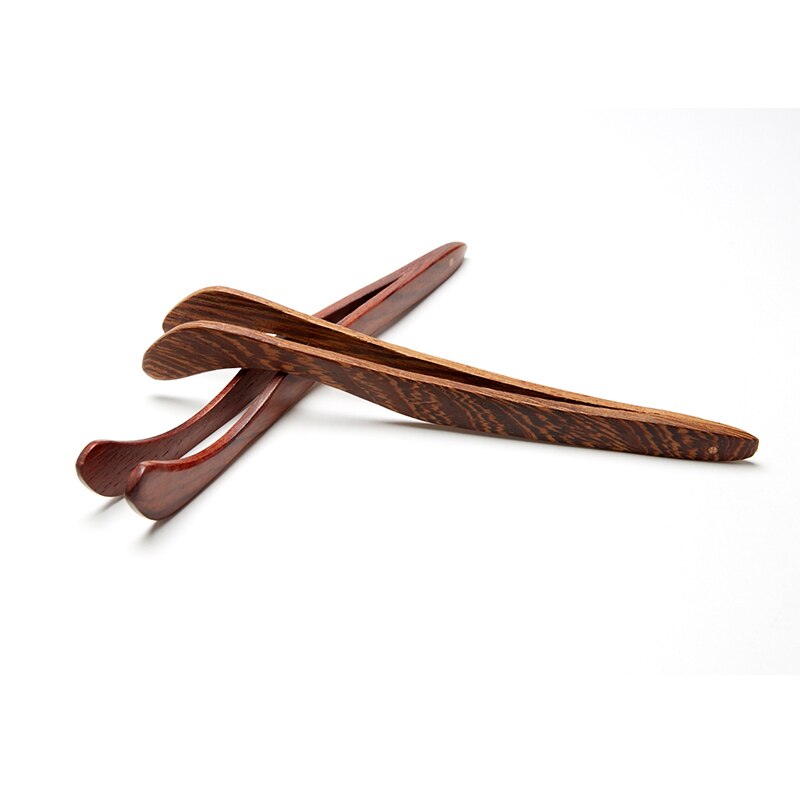 1Pcs Bamboo/Ebony Tea Clips Tea set wooden tweezers Anti-scalding tea clip for teacup