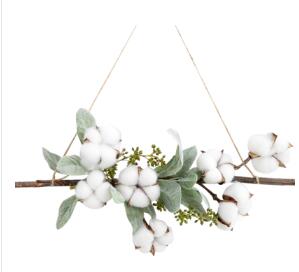 flowe home decoration accessories modern flowers Hanging ornaments figurinas home decor Living Room Office: White