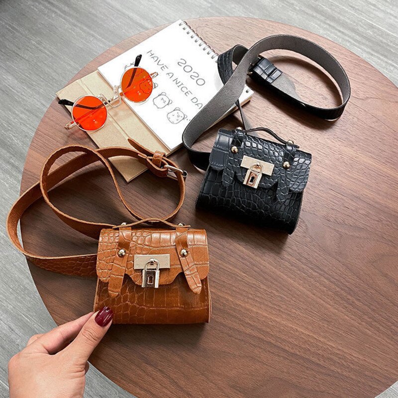 Stijl Kleine Taille Tas, Vrouwen Trim Taille Modieuze En Veelzijdige Borst Zak, pin Gesp Riem Decoratie Non Geperforeerde
