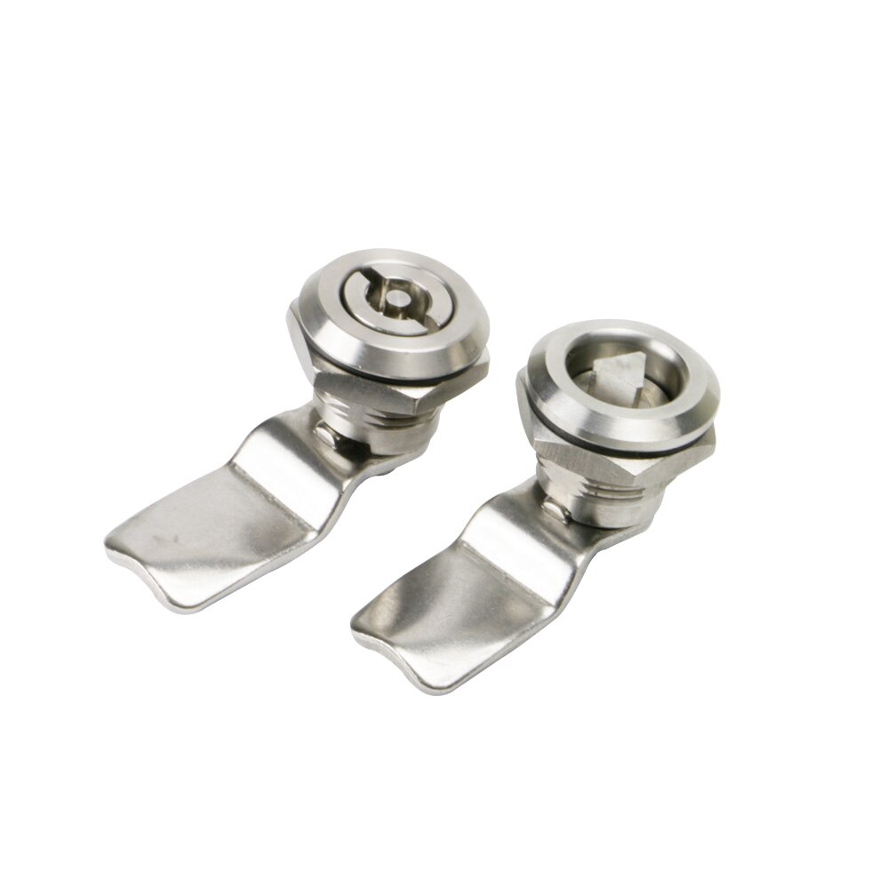1set 22mm installation Power distribution cabinet lock panel lock 304 stainless steel lock, cam cabinet lock,, tin box,