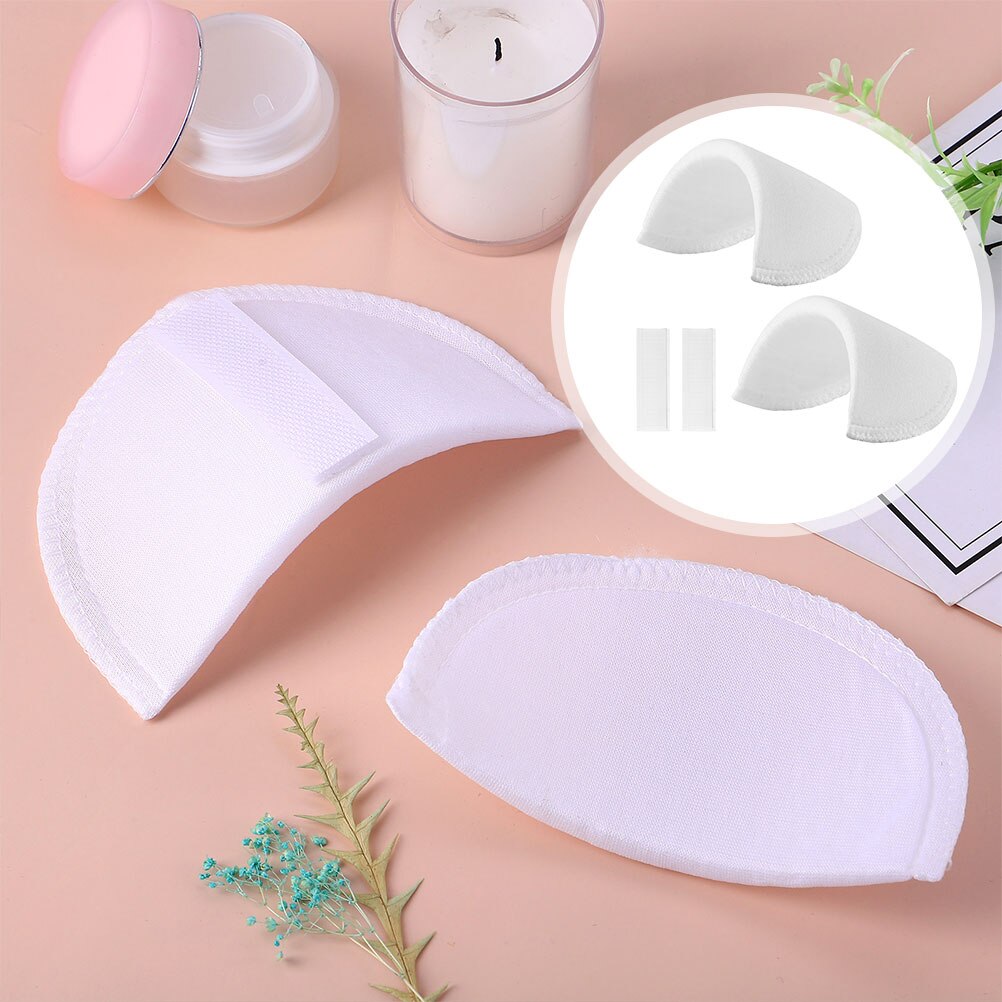 2 Pairs of Anti-Slip Shoulder Pads Portable Shoulder Pads Woman Clothes Shoulder Pads: Default Title
