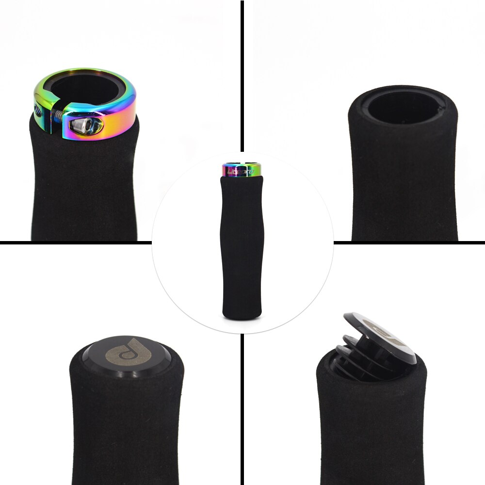 Litepro Bike Grips MTB BMX Road Cycling Handlebar Grips Anti-Skid Rubber Bicycle Grips Mountain mtb Grips Bicycle Accessories
