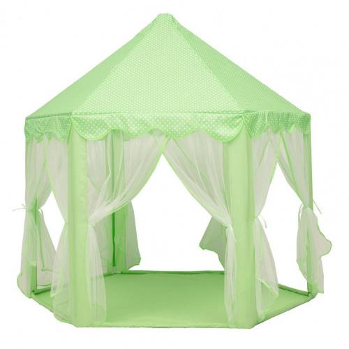 Tienda plegable Durable portátil niños grandes carpas tipi para casa: Verde
