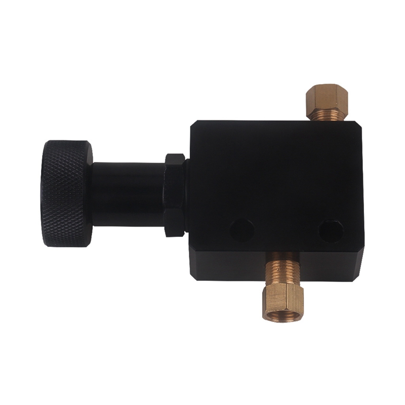 Universal Black Adjustable in Line Brake Proportioning Valve Brake Bias Proportioning Valve Pressure Regulator