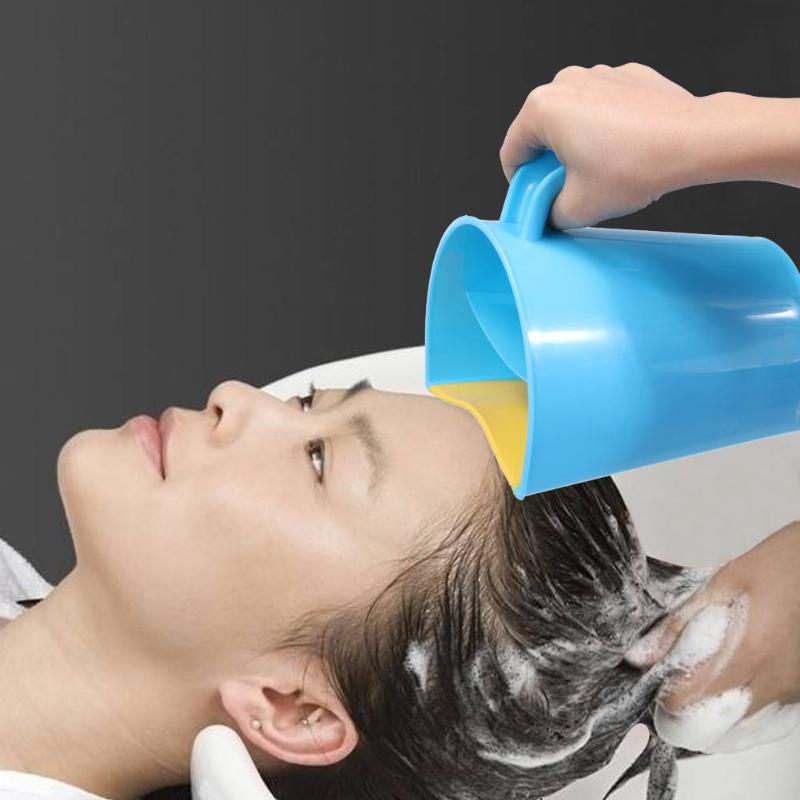 Bad blød kasket klæber til hovedet børn vaske hår shampoo tegneserie hval kop bruseskeer til barn gravid mor baby