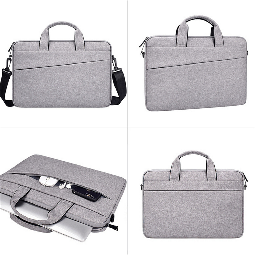 Waterproof Laptop Bag 13.3 14.1 15.4 15.6 inch For Macbook Air Pro 15.6 inch for Apple Notebook shoulder diagonal Briefcase