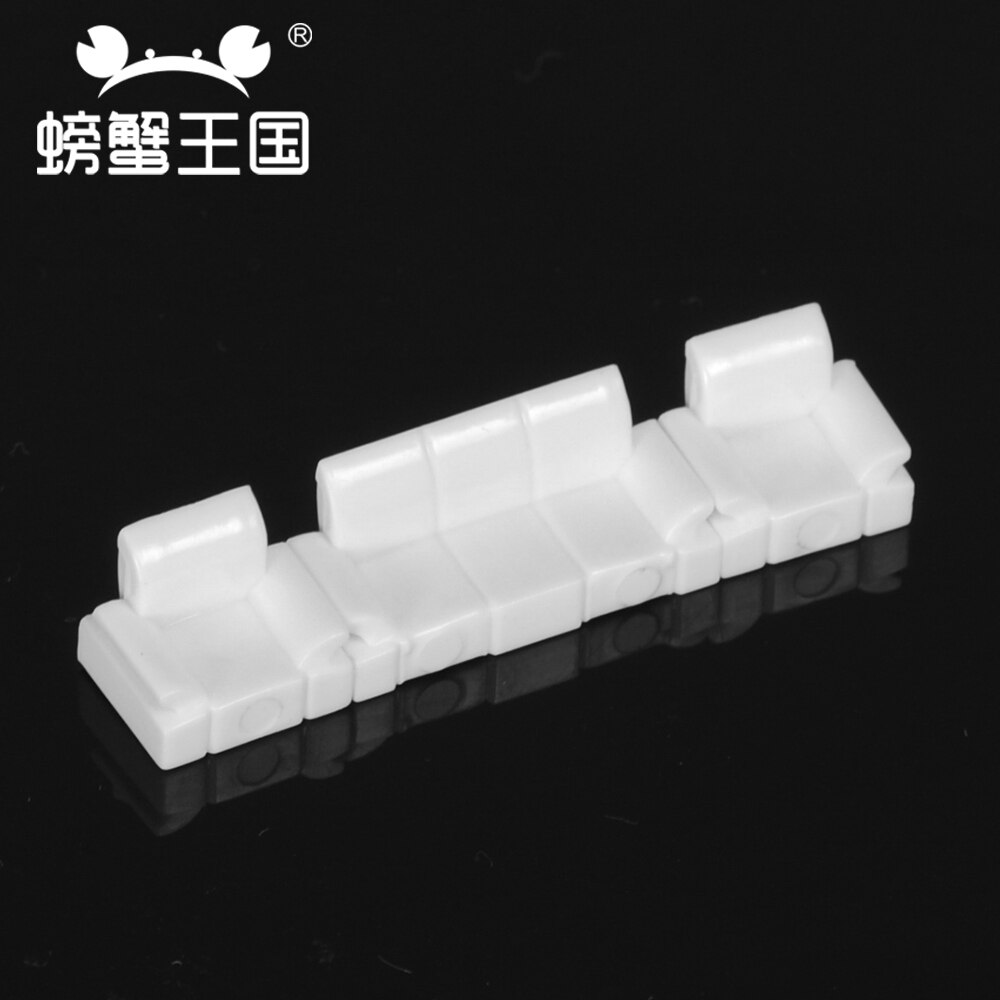 indoor models Sofa 1:50 1:75 Scale Plastic Model Simple Sofa Set for living room decorative