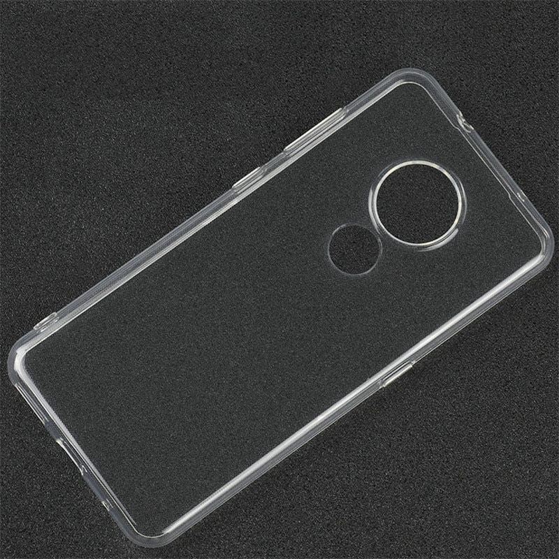 Para Nokia 5,3 8,3 5G 3,4G 5,4 transparente funda para Nokia 7,2 TA-1181 TA-1196 para Nokia 6,2 TA-1200 funda trasera del teléfono caso Etui