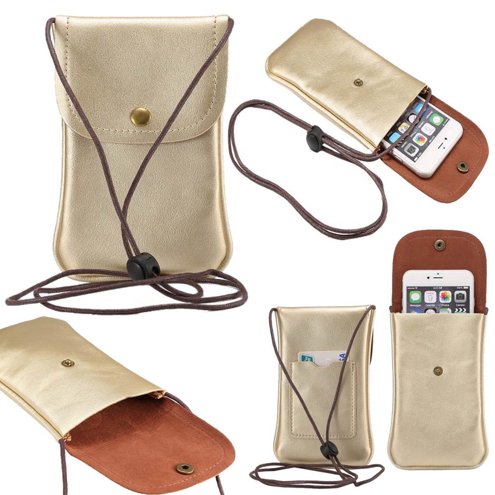 Telefoon Portemonnee Portemonnee Schoudertas 5.7Inch Crossbody Tassen Voor Iphone X 11 Pro 7Plus Handtas Scalable Strap Card slot Phone Bag Case