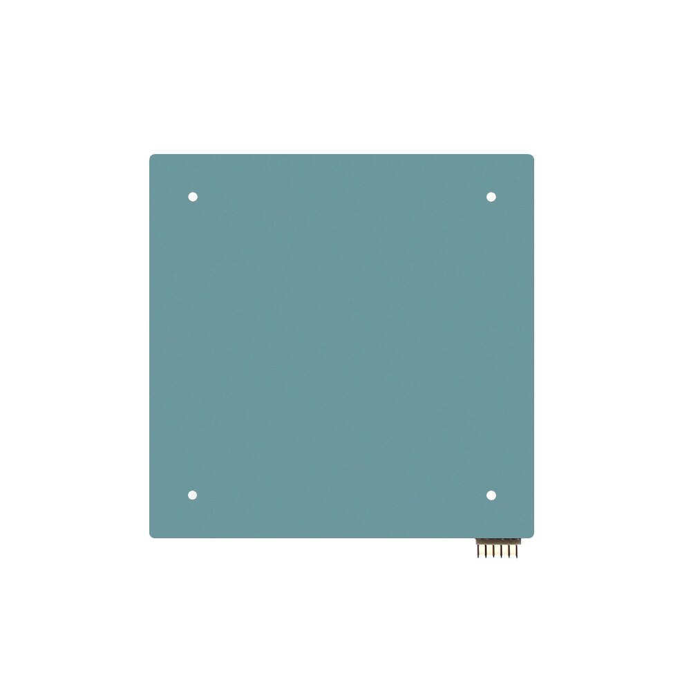 Cama de 310x310x3,0mm 24V, Cable de 6 pines, RepRap PCB, cama de calor de aluminio + Resistencia LED + Cable, cama de impresora 3D para piezas de impresora 3D MK2B