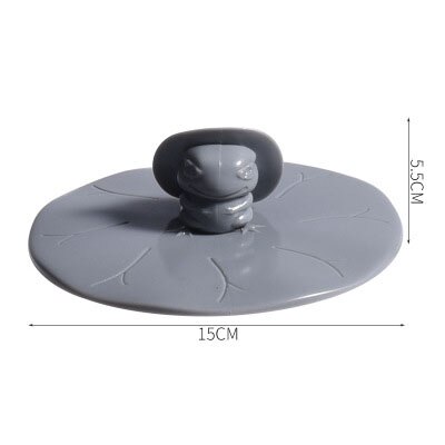 Floor Drain Cover Kitchen Anti-Insect Pool Stopper Deodorant Toilet Sewer Silicone Cover Sealed Floor Drain: Gray-L