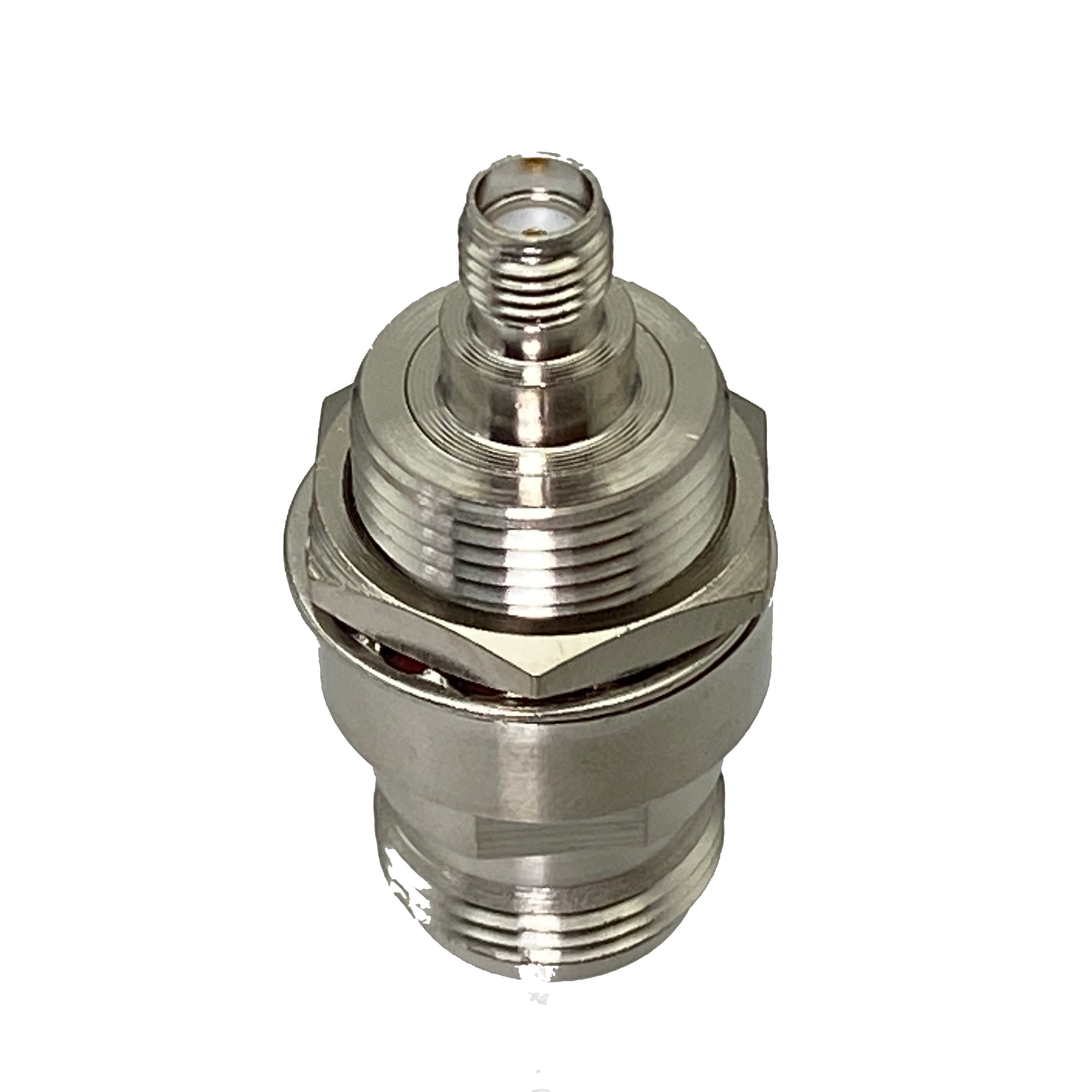 1pcs Connector Adapter N to SMA RP SMA Flange &amp; Bulkhead Male Plug &amp; Female Jack Wire Terminal RF Coaxial Converter: Type 6---1pcs