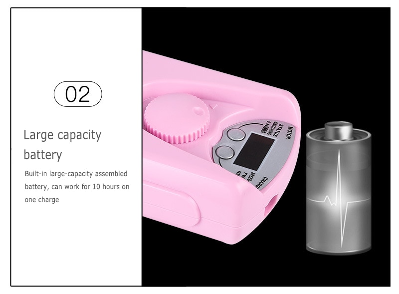30000 Rpm Electric Rechargeable Nail Drill Manicure With Polishing Head Pedicure Nail File Tool Pro ABS Plastic Nail Drill Tool