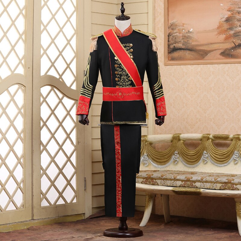 Renaissance hommes roi Prince fête Cosplay Costume veste pantalon ensemble complet Halloween