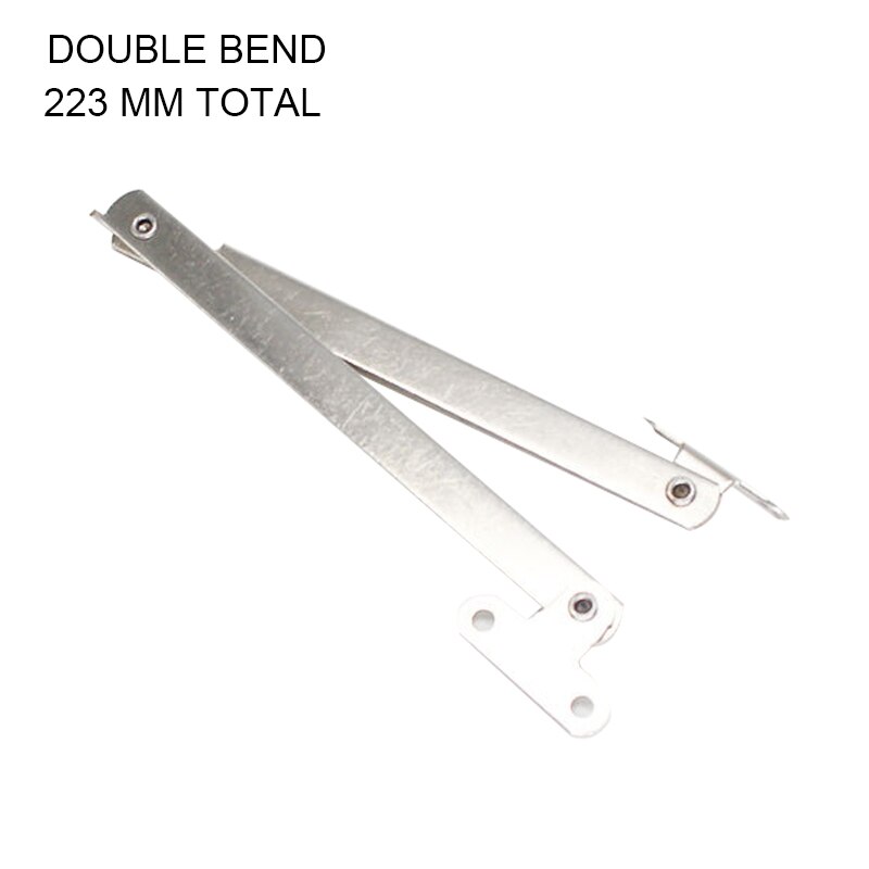 Stainless Steel Furniture Cupboard Rotatable Folding Lid Support Hinge Pneumatic Gas Spring For Wood Furniture Hardware: D