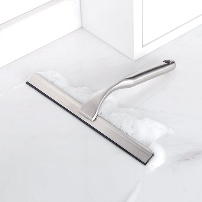 304 Stainless Steel Glass Scraper Window Cleaner Window Brush Multifunctional Cleaning Scraper Tile Wiper