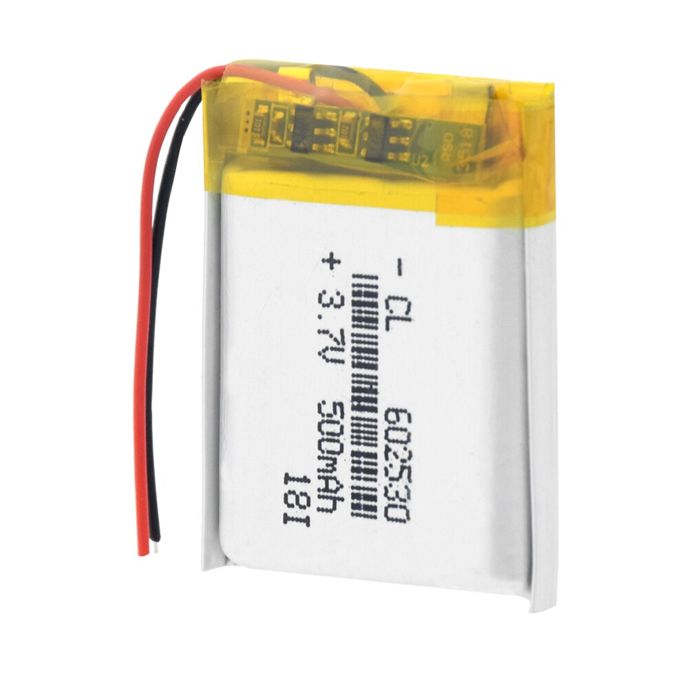 Batteria Li-ion 3.7V 500mAh 1.85Wh 602530 Per GPS Bluetooth - Nuova