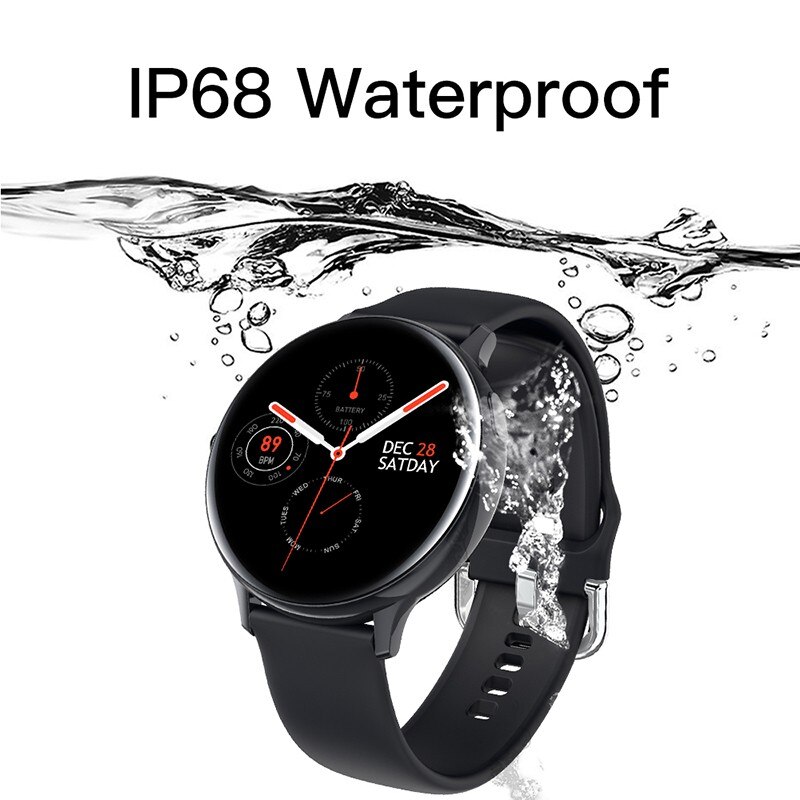 S20 EKG Clever Uhr IP68 Wasserdicht Herz Bewertung Blutdruck Monitor Smartwatch HD berühren Bildschirm Anruf Erinnerung Für IOS Android