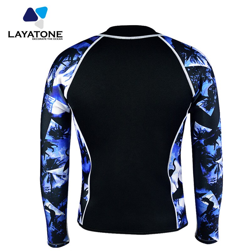 Wetsuit Top Men Neoprene Diving Jacket Women Surf Snorkeling Scuba Diving Suit Lycra-Sleeves Keep Warm Wet Suit Top