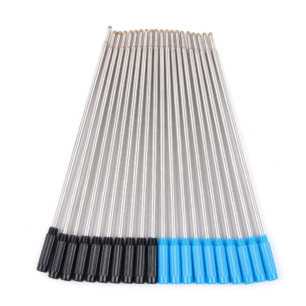 10pcs Cross Style Ballpoint Pen ink Refills Suit BLACK and Blue Useful Office School Promotional PEN