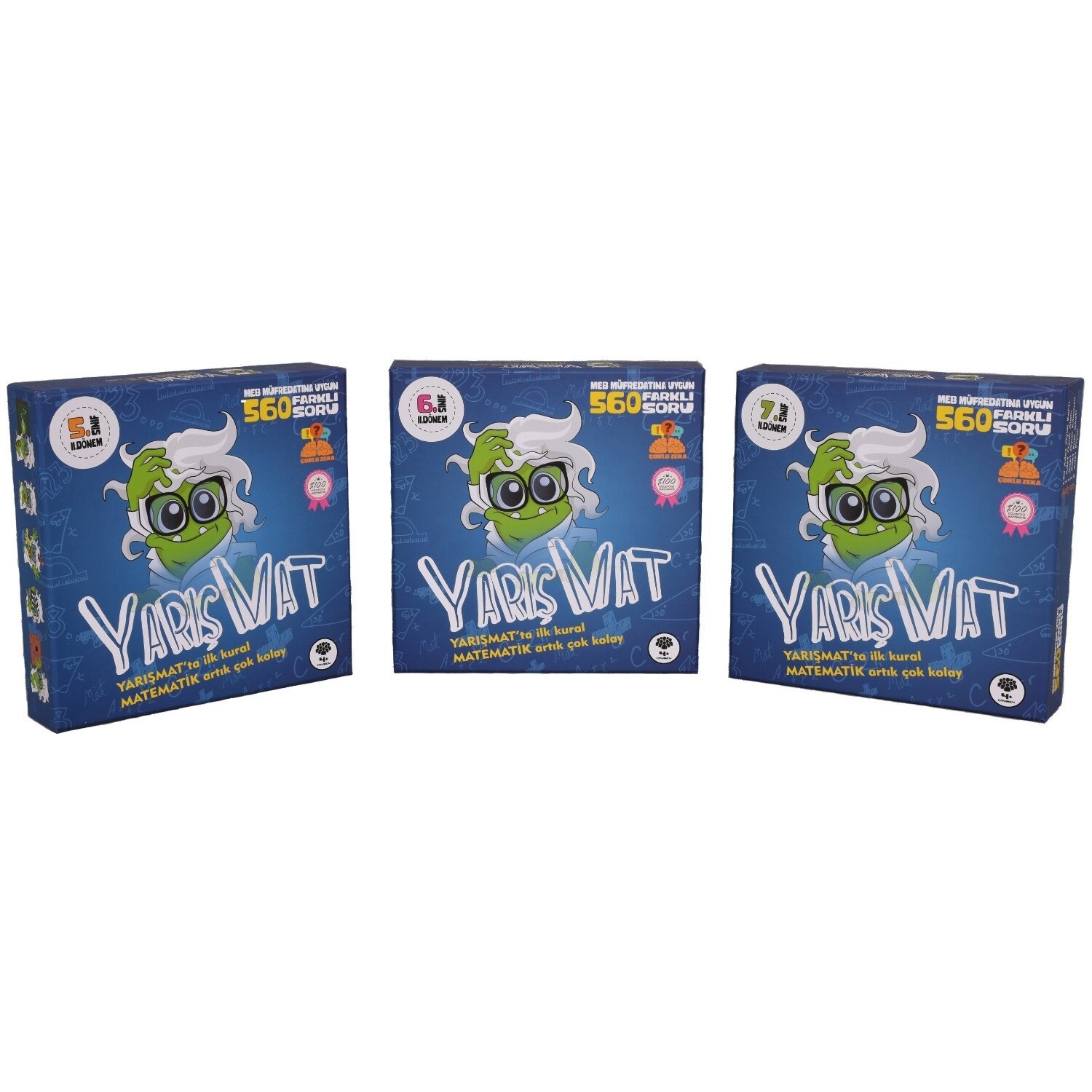 Yarışmat 7 Grade 2. Period Math Box Game