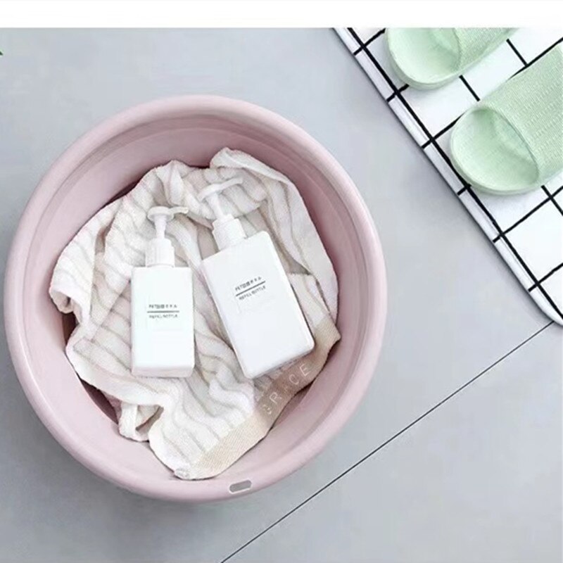 Portable Folding Bucket Camping Washbasin Basin Silicone Collapsible Fishing Car Wash Cleaning Supplies