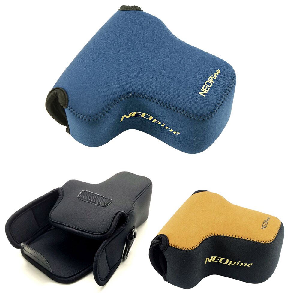 Housse de sac d'appareil photo Portable pour Sony A6600 A6400 A6500 A6300 A6000 A6100 avec 18-135 16-70 28-70mm pochette en néoprène Ultra légère