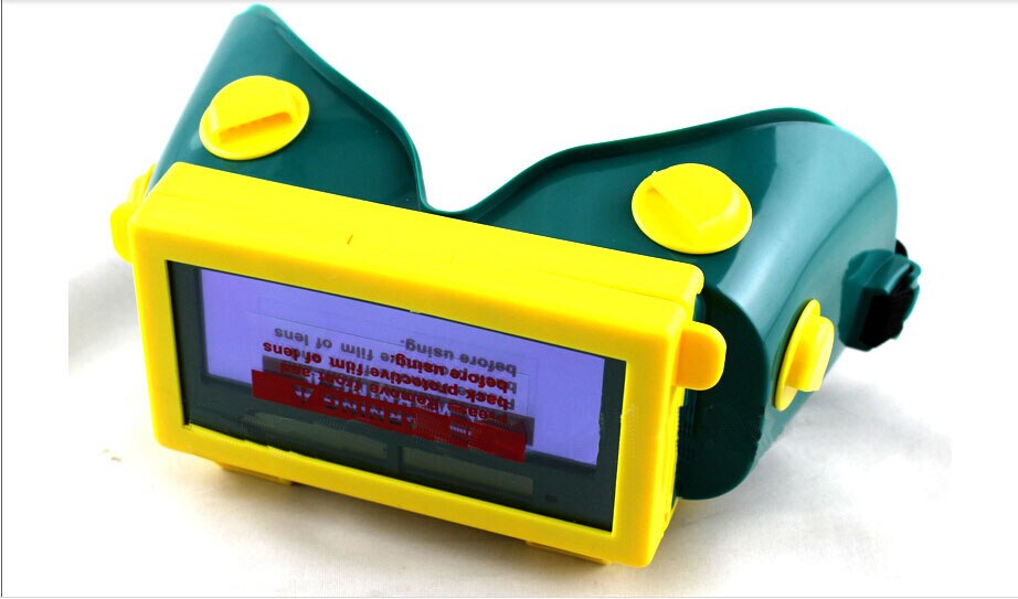 Solar Auto Darkening LCD Welding Mask MIG Welding Helmet Safety for Eyes: Default Title