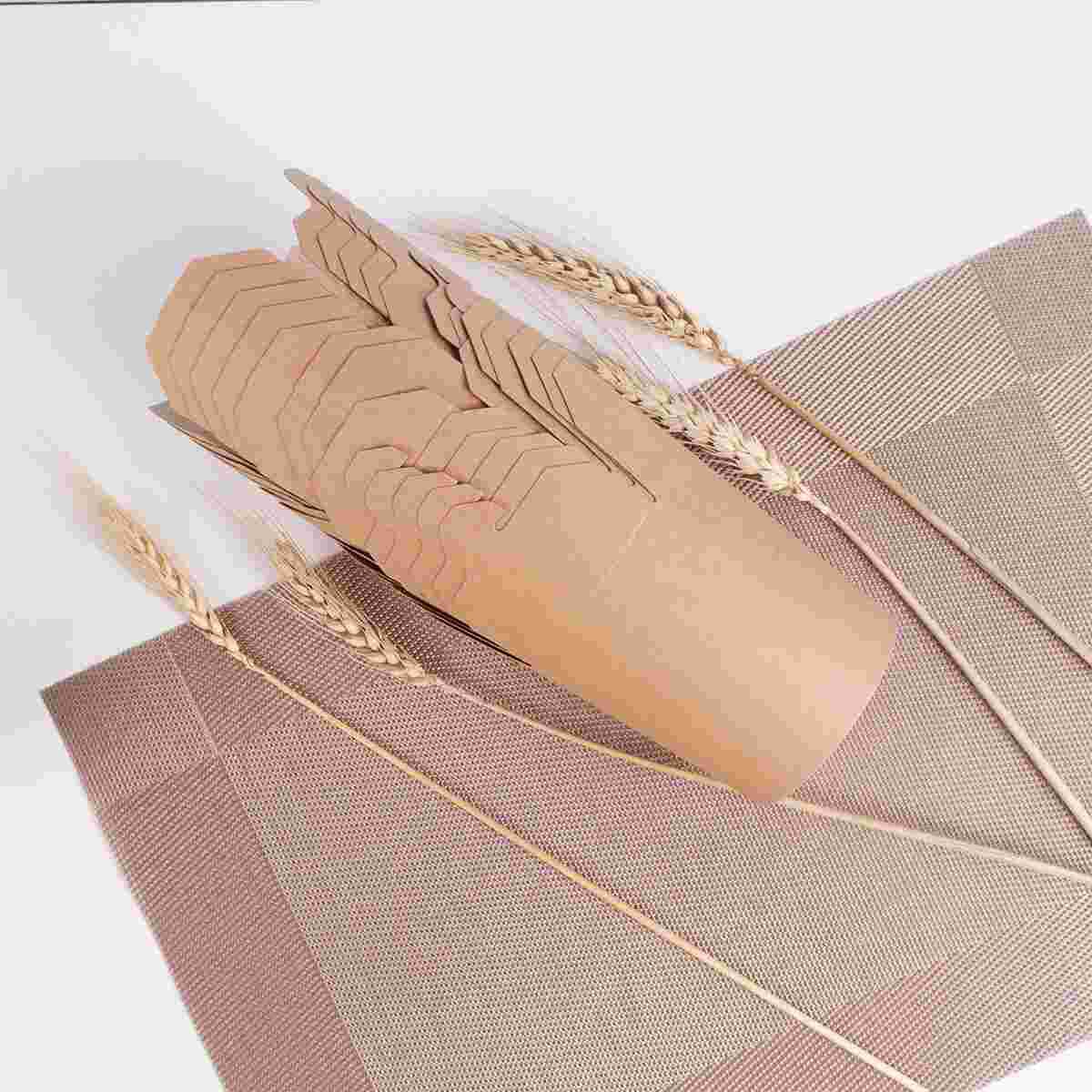 50Pcs 16 Ounce Kraft Paper Buckets Disposable Meal Prep Containers Food Package Party Favor Boxes