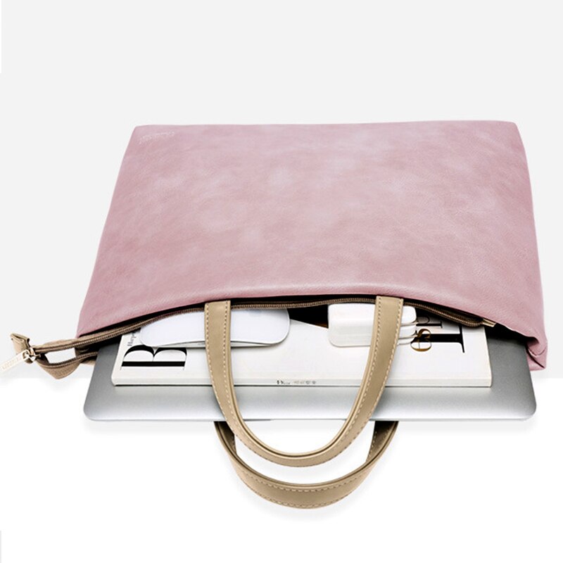 Business Mannen Vrouwen Aktetas Tas voor Laptop Tas Casual Man Bag Schoudertassen Business Document 15 Inches