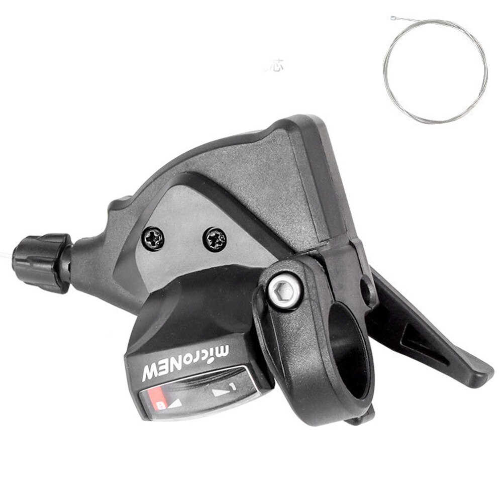 MTB Bike Shifter 7 8 9 Speed Gear lever shifter Finger Lever Transmission Lightweight sensitive Bicycle spare parts Accessories: 8S