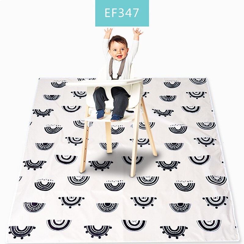 Glücklich Flöte Baby Spielen matt, Baby Krabbeln matt Tragbare Wasserdichte, Anti-Unterhose Klapp matt Playmat Für Baby drinnen Oder draussen Verwenden: SMT105-EF347