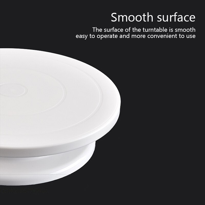 10 Inch Anti-Slip Ronde Cake Stand Taart Draaitafel Taart Draaitafel Roterende Cake Decorating Gereedschap Keuken Diy Pan bakken Tools